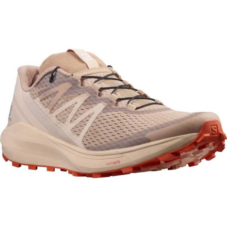 Tenis Para Trail Running Salomon Sense Ride 4 Mujer Coral | MX ZLWS483